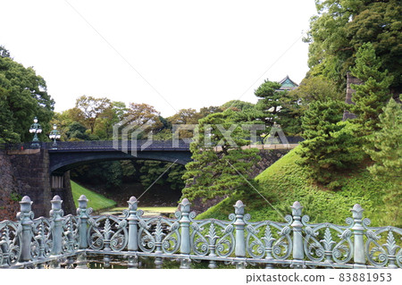 Imperial Palace Double Bridge Main Gate Iron Bridge Main Gate Ishibashi Fushimi Turret Inside the Imperial Palace in Chiyoda, Chiyoda-ku, Tokyo Imperial Palace Double Bridge Main Gate Iron Bridge Main Gate Ishibashi Fushimi Turret Inside the Imperial Palace in Chiyoda, Chiyoda-ku, Tokyo 83881953
