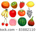 Hand-painted vegetables and fruits 83882110