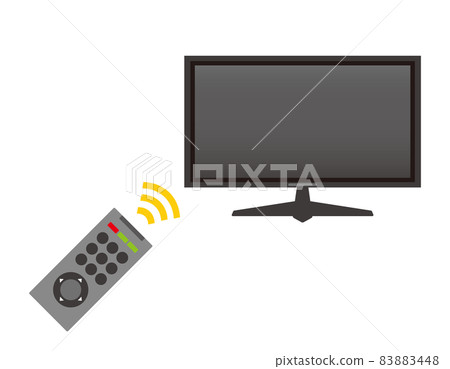 電視矢量圖圖標 83883448