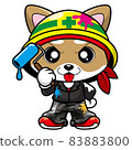 Must-see for dog lovers! Paint shop character (dog) 83883800
