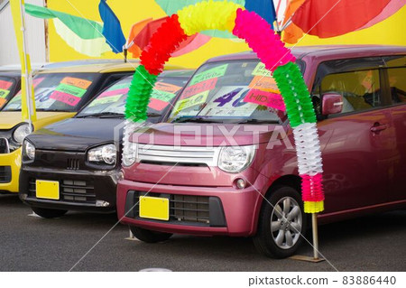 二手車圖片 經銷商處排隊的輕型車 83886440
