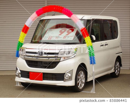 二手車圖片 經銷商處排隊的輕型車 二手車圖片 經銷商處排隊的輕型車 83886441