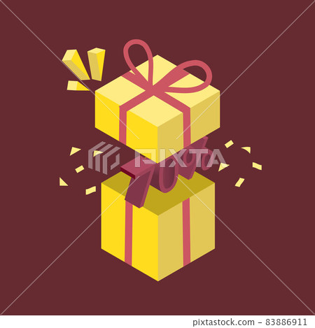 isometric 70 percentage discount sale banner template promotion in red background 83886911