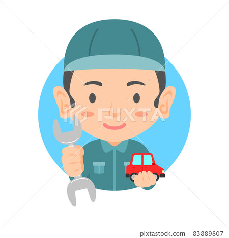 Auto mechanic icon 83889807