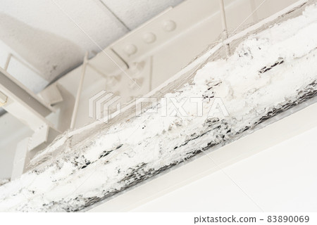 Steel frame in the building 83890069