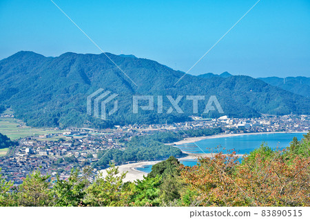 【從安城公園看若狹灣的風景】福井縣大井區高濱町安土 83890515