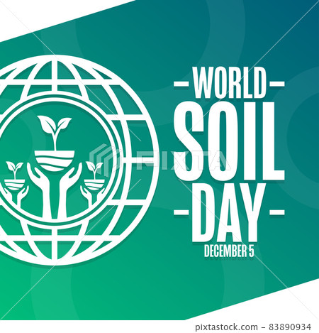 World Soil Day. December 5. Holiday concept.... - Stock Illustration ...