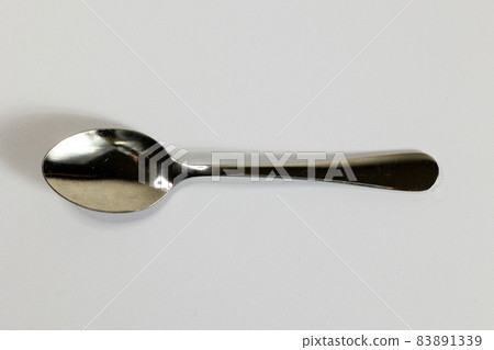 White background spoon tableware separately 83891339