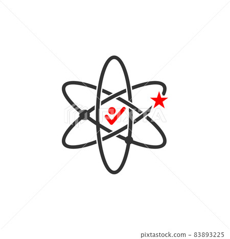 Man of science atom solution illustration...-插圖素材 [83893225] - PIXTA圖庫