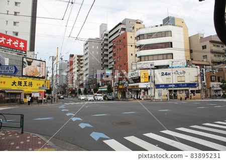 Toei Shinjuku Line Kikukawa Station intersection Toei Shinjuku Line Kikukawa Station intersection 83895231