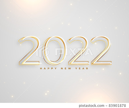 clean minimal style 2022 happy new year background 83901878