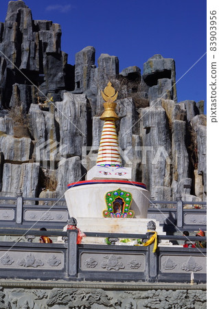 Sky burial in Sertar, Kham, Tibet Sky burial in Sertar, Kham, Tibet 83903956