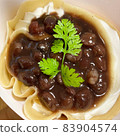 Anko crepe with mint 83904574