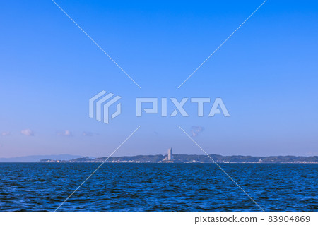 Aichi Prefecture, toward the tip of the Chita Peninsula as seen from the ship Aichi Prefecture, toward the tip of the Chita Peninsula as seen from the ship 83904869
