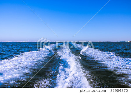 Nishio City seen from the ship Aichi Prefecture 83904870