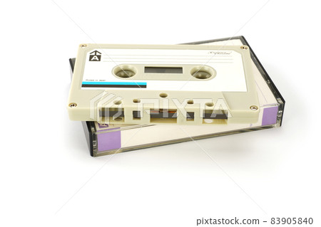 Old cassette tape with case Old cassette tape with case 83905840