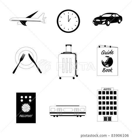 Travel / Travel Icon Set Travel / Travel Icon Set 83906106