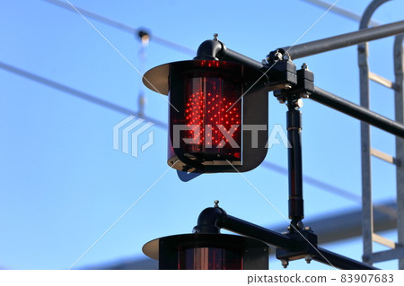 鐵路道口報警圖像 83907683