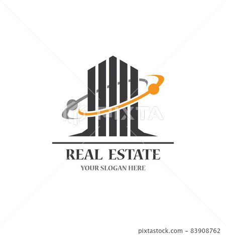 Real estate logo icon illustration Real estate logo icon illustration 83908762
