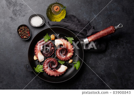 Grilled octopus Grilled octopus 83908843