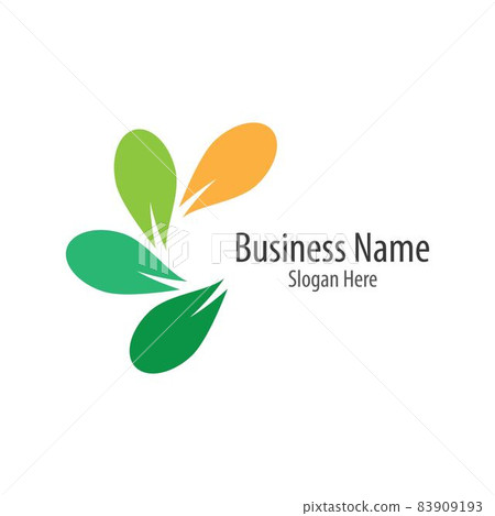 Ecology logo template vector icon illustration 83909193