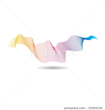 Wave line vector icon illustration 83909194