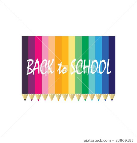 Color pencil vector illustration Color pencil vector illustration 83909195