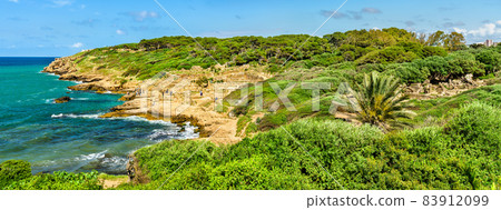 Ruins of Tipasa, a Roman colonia in Algeria, North Africa Ruins of Tipasa, a Roman colonia in Algeria, North Africa 83912099