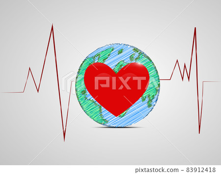 World Heart Day Background 83912418