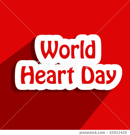 World Heart Day Background World Heart Day Background 83912420