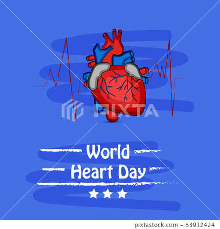 World Heart Day Background World Heart Day Background 83912424