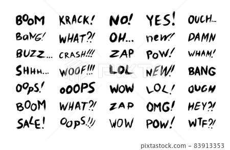 Collection of Comic Phrases Collection of Comic Phrases 83913353