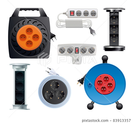 Set of Extension Cords Set of Extension Cords 83913357