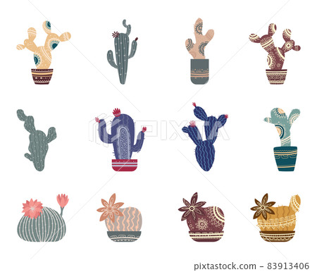 Set of Cacti with Patterns 83913406