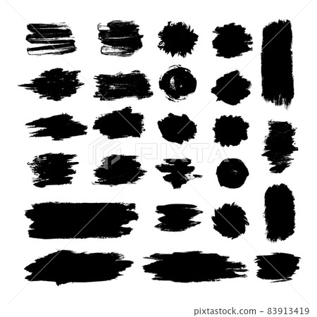 Collection of Blots and Textures Collection of Blots and Textures 83913419