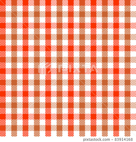 Two-tone gingham check/red x brown Two-tone gingham check/red x brown 83914168