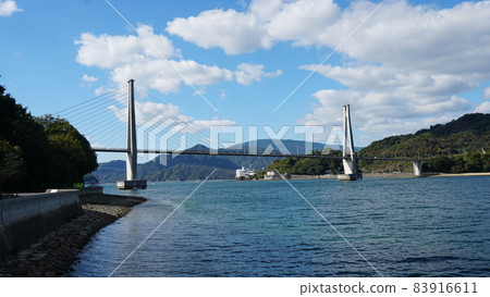 Oshiba Ohashi, Oshiba Island, Higashi-Hiroshima City, Hiroshima Prefecture 83916611