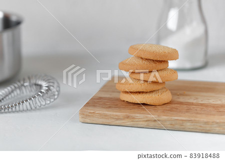 Rice flour cookies concept of free gluten nutrition 83918488