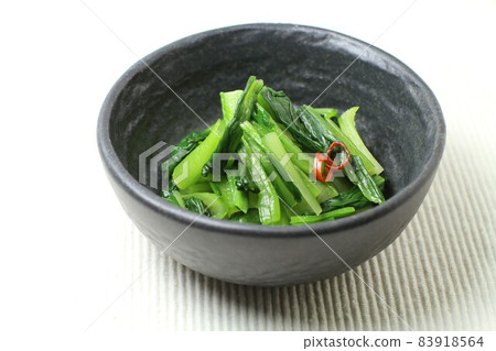 醃製蔬菜、輕醃日本芥末菠菜 83918564