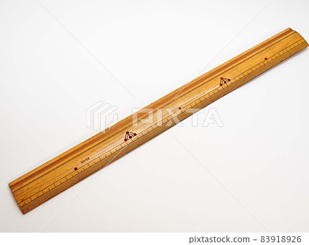 Old bamboo ruler Old bamboo ruler 83918926