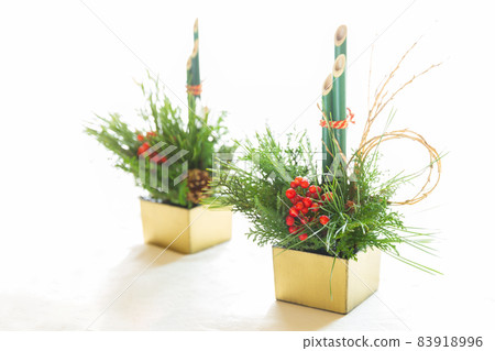 New Year's decoration mini kadomatsu arrangement 83918996