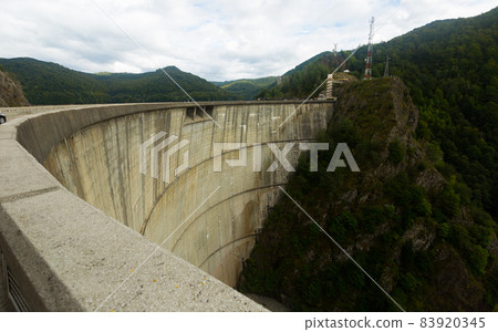 Vidraru Dam is technological landmark Vidraru Dam is technological landmark 83920345