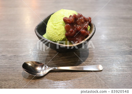 抹茶紅豆意式冰淇淋 83920548