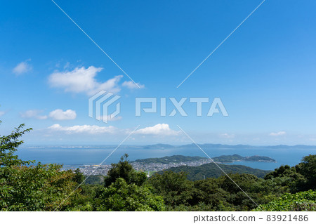 [Aichi Prefecture] View from Mt. Sanganesan, Mikawa Bay 83921486