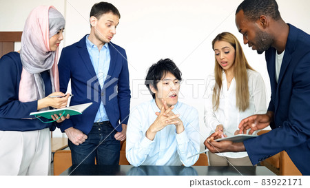 Japanese men attending international conferences Global Business English School 83922171