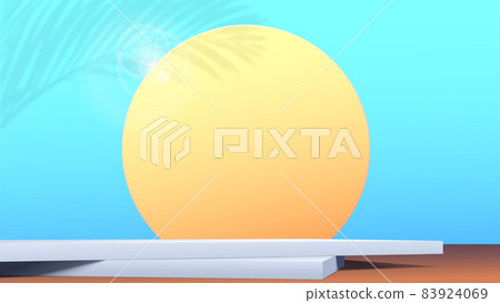 Creative background in paper style. Studio for 83924069