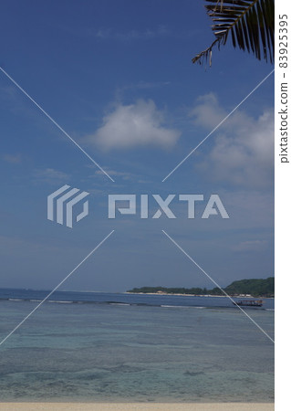 Beautiful beaches on Gilimeno Island, Indonesia 83925395