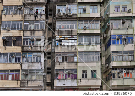 the old apartment under at to kwa wan, hk 17 July 2021 the old apartment under at to kwa wan, hk 17 July 2021 83926070