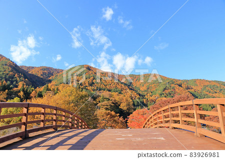 木曾大橋秋中山道奈良宿 83926981