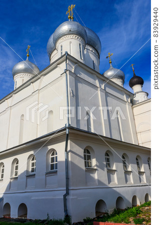 Nikitsky cathedral of Nikitsky Monastery in Pereslavl-Zalessky, Russia. Golden ring of Russia Nikitsky cathedral of Nikitsky Monastery in Pereslavl-Zalessky, Russia. Golden ring of Russia 83929440